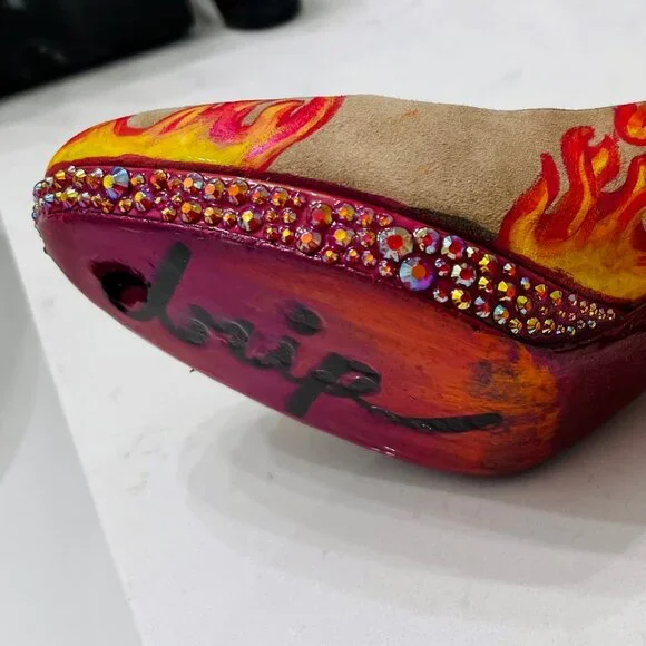Wild Fire Heels by Drip Creations - Picture 11 of 12